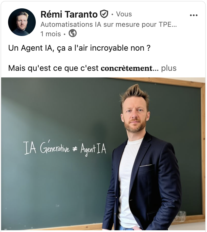 Un Agent IA, ça a l'air incroyable non ?